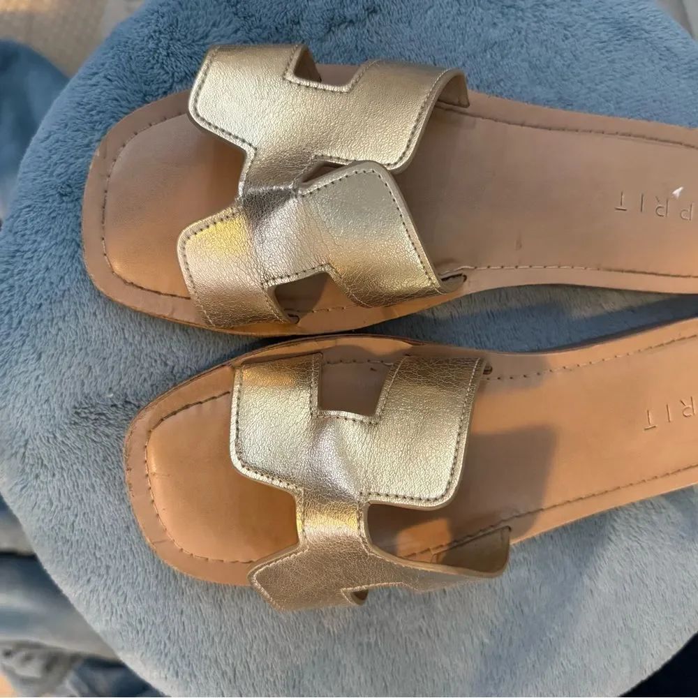 Esprit Metallic Gold Women's Sandals